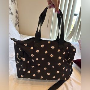Alice & Olivia daisy duffel bag